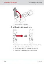 Preview for 17 page of Simons Voss Technologies Cylinder AX Modularity Quick Manual