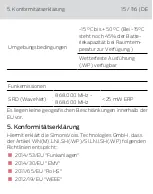 Preview for 15 page of Simons Voss Technologies WaveNet Lock-Node SH 3062 Quick Manual