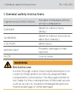 Preview for 19 page of Simons Voss Technologies WaveNet Lock-Node SH 3062 Quick Manual