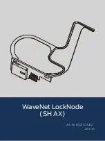 Simons Voss Technologies WaveNet LockNode SH AX Manual preview