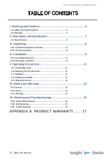 Preview for 3 page of Simplex Atlas Operation And Installation Manual