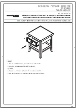 Preview for 8 page of Simpli Home 3AXCBUR-002 Assembly Manual