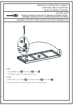 Preview for 3 page of Simpli Home 3AXCGREBEN Assembly Manual