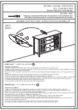 Preview for 14 page of Simpli Home ARTISAN AXCHOL005-BL User Assembly Manual