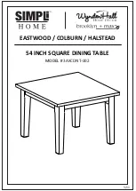 Preview for 5 page of Simpli Home AXCDS9EZ-GL Assembly Manual