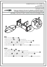 Preview for 4 page of Simpli Home INT-AXCCOS-TV-CF Assembly Manual