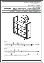 Preview for 6 page of Simpli Home INT-AXCHOL-9CUB-EB Assembly Manual