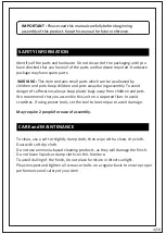 Preview for 4 page of Simpli Home INT-AXCSM-BNCH-EB Assembly Instructions Manual