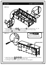 Preview for 17 page of Simpli Home MANSFIELD AXCRED72-GR Assembly Instructions Manual