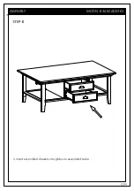 Preview for 12 page of Simpli Home REDMOND 3AXCADM-01 Assembly Instructions Manual