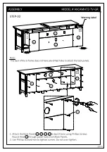 Preview for 23 page of Simpli Home Wynden Hall brooklyn + max AXCAMH72-TV-GR Assembly Manual