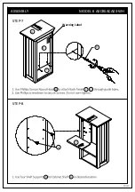 Preview for 13 page of Simpli Home WyndenHall brooklin+max AXCBSACA03-WH Assembly Instructions Manual