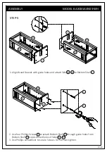 Preview for 10 page of Simpli Home WyndenHall brooklin+max AXCBSAVN03-WH Assembly Instructions Manual