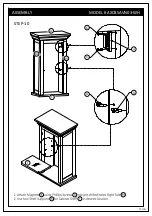 Preview for 14 page of Simpli Home WyndenHall brooklin+max AXCBSAVN03-WH Assembly Instructions Manual