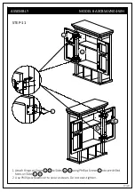 Preview for 17 page of Simpli Home WyndenHall brooklin+max AXCBSAVN04-WH Assembly Instructions Manual