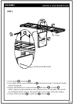 Preview for 8 page of Simpli Home WyndenHall brooklyn+max 3AXCADABEN-ALB Instruction Booklet