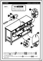 Preview for 15 page of Simpli Home WyndenHall Brooklyn + max ARTISAN AXCART44-SG Assembly Manual