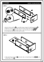 Preview for 9 page of Simpli Home WyndenHall Brooklyn + Max AXCART45-SG Assembly Manual