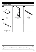 Preview for 6 page of Simpli Home WyndenHall brooklyn+max AXCBSACA04-WH Assembly Instructions Manual