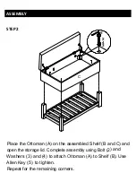 Preview for 7 page of Simpli Home WyndenHall Brooklyn + Max AXCCOS-OTTBNCH-01-G Manual