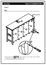 Preview for 15 page of Simpli Home WyndenHall Brooklyn + Max AXCRART20-RUS Assembly Instructions Manual