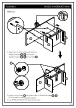 Preview for 15 page of Simpli Home WyndenHall Brooklyn + Max AXCRBUR72-MAH Assembly Manual