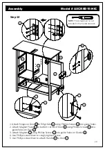 Preview for 20 page of Simpli Home WyndenHall Brooklyn + Max AXCRED15-HIC Assembly Instructions Manual