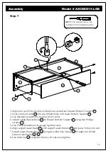 Preview for 14 page of Simpli Home WyndenHall Brooklyn + Max AXCRED15-LGB Assembly Instructions Manual