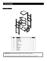 Preview for 5 page of Simpli Home WyndenHall Brooklyn + Max BATH STORAGE TOWER AXCB-002-WH Instruction Booklet