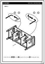 Preview for 10 page of Simpli Home WyndenHall Brooklyn + max Warm Shaker Norfolk Entryway Storage Bench AXWSH006-BL Assembly Instructions Manual