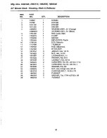 Preview for 53 page of Simplicity Coronet Series Parts Manual