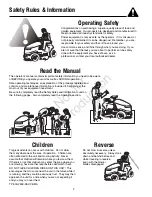 Preview for 4 page of Simplicity Legacy XL 2000 Series Operator'S Manual