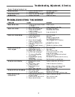 Preview for 39 page of Simplicity Legacy XL 2000 Series Operator'S Manual