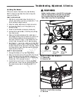 Preview for 43 page of Simplicity Legacy XL 2000 Series Operator'S Manual