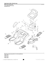 Preview for 20 page of Simplicity REGENT Regent / 2500 Parts Manual