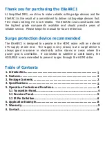 Preview for 2 page of Simplified MFG EXeARC1 User Manual