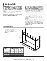 Preview for 8 page of SimpliFire SF-SC43-BK Owner'S Manual