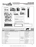 Preview for 18 page of SimpliFire SF-SC43-BK Owner'S Manual