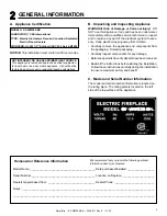 Preview for 5 page of SimpliFire SF-WMS38-BK Owner'S Manual