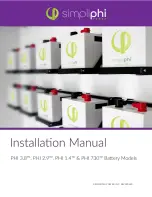 Preview for 1 page of SimpliPhi PHI 1.4 Series Installation Manual