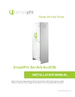 Preview for 1 page of SimpliPhi Sol-Ark AccESS Installation Manual