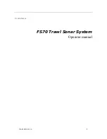 Preview for 3 page of Simrad FS70 - Operator'S Manual