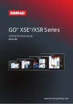 Simrad GO XSE Series Operator'S Manual preview