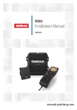 Simrad RS90 Installation Manual preview