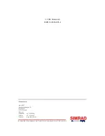 Preview for 198 page of Simrad SH80 - REV C Installation Manual