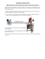 Preview for 5 page of Sinclair Electronic Automatic Grommet PG-239 Operating Manual