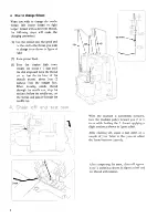 Preview for 10 page of Singer 14U 32A Operator'S Manual