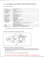 Preview for 16 page of Singer 1669U101 Service Manual