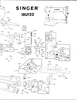 Preview for 3 page of Singer 18U122 Machine Parts Chart