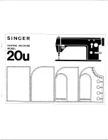 Preview for 2 page of Singer 20U Instructions Manual